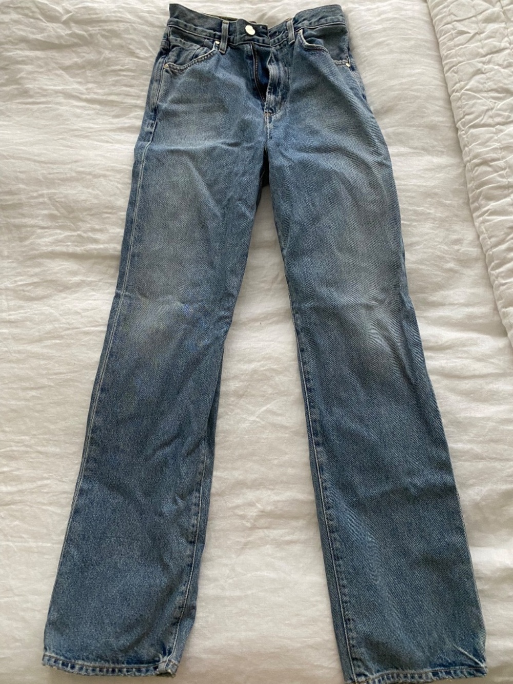 GOLDSIGN Martin high-rise straight-leg jeans | Size 24 - Picture 11 of 11